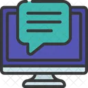 Online Message Online Chatting Online Chat Icon