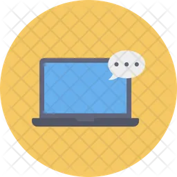 Online Message  Icon