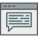 Online Message Chat Message Icon