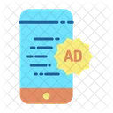 Imobile Online Ads Sale Online Mobile Advertising Mobile Advertisement Icon