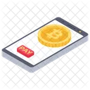 Online Mobile Payment  Icon