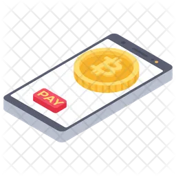 Online Mobile Payment  Icon