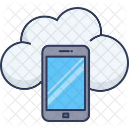 Online Mobile Storage  Icon