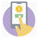Mobile Transaction Internet Banking Ebanking Icon