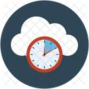 Icloud Online Clock Icon