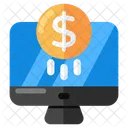 Online Money Online Cash Online Banking Icon