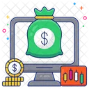 Online Money  Symbol