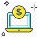Online Money Dollar Online Payment Icon