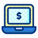 Online Money Payment Banking Icon