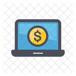 Online Money  Icon