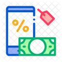 Money Phone Pledge Icon