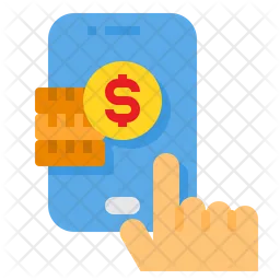 Online Money  Icon