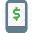 Smartphone Dollar Icon