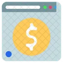 Online Money Money Website Icon