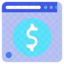 Online Money Money Website Icon