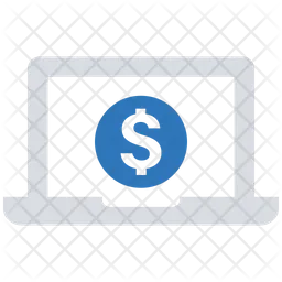 Online Money  Icon