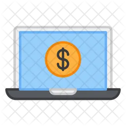 Online Money  Icon