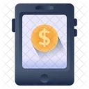 Mobile Money Online Money Online Earning Icon