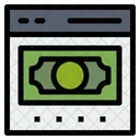 Online Money  Icon