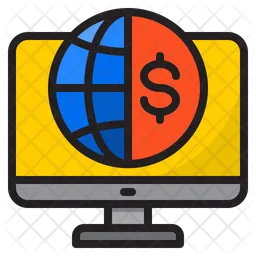 Online Money  Icon