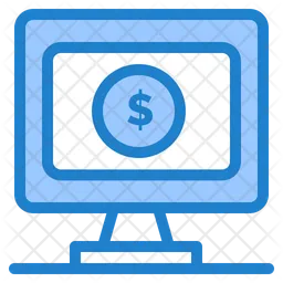 Online Money  Icon