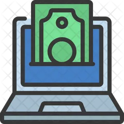 Online Money  Icon