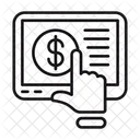 Online Money Money Transaction Transaction Icon