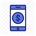 Online Money Dollar Finance Icon