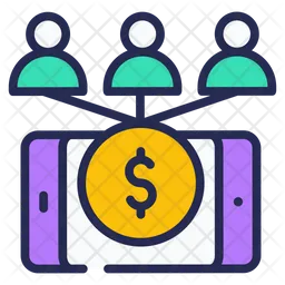 Online Money  Icon