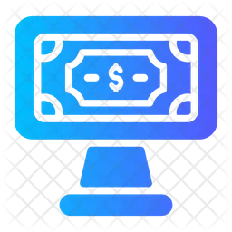 Online Money  Icon