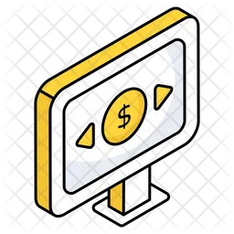 Online Money  Icon