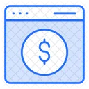 Online Money Money Finance Icon