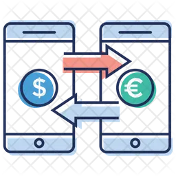 Online Money Conversion  Icon