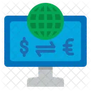 Online Money Exchange Online Currency Exchange Global Exchange Icône