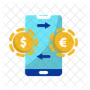 Online Money Exchange  Icon