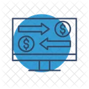 Online Money Exchange  Icon
