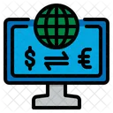 Online Money Exchange Online Currency Exchange Global Exchange Icon