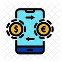 Online Money Exchange Online Currency Exchange Online Foreign Exchange Icon