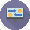 Online Money Exchange  Icon
