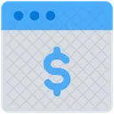 Online Money  Icon