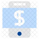 Online Money Online Payment Dollar In Cloud アイコン