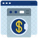 Online Money Laundering  Icon