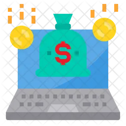 Online Money Saving  Icon