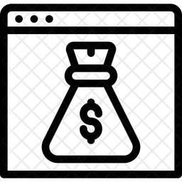 온라인 돈 절약  아이콘