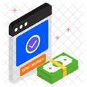 Transaction Finance Online Icon