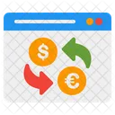 Online Money Transfer Money Transfer Money Icon