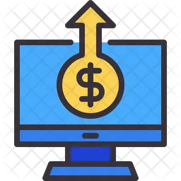 Online Money Transfer  Icon