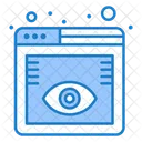 Online Monitoring Online View Seo Monitoring Symbol