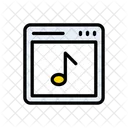 Music Online Webpage Icon