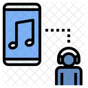 Online Music Streaming Podcast Icon